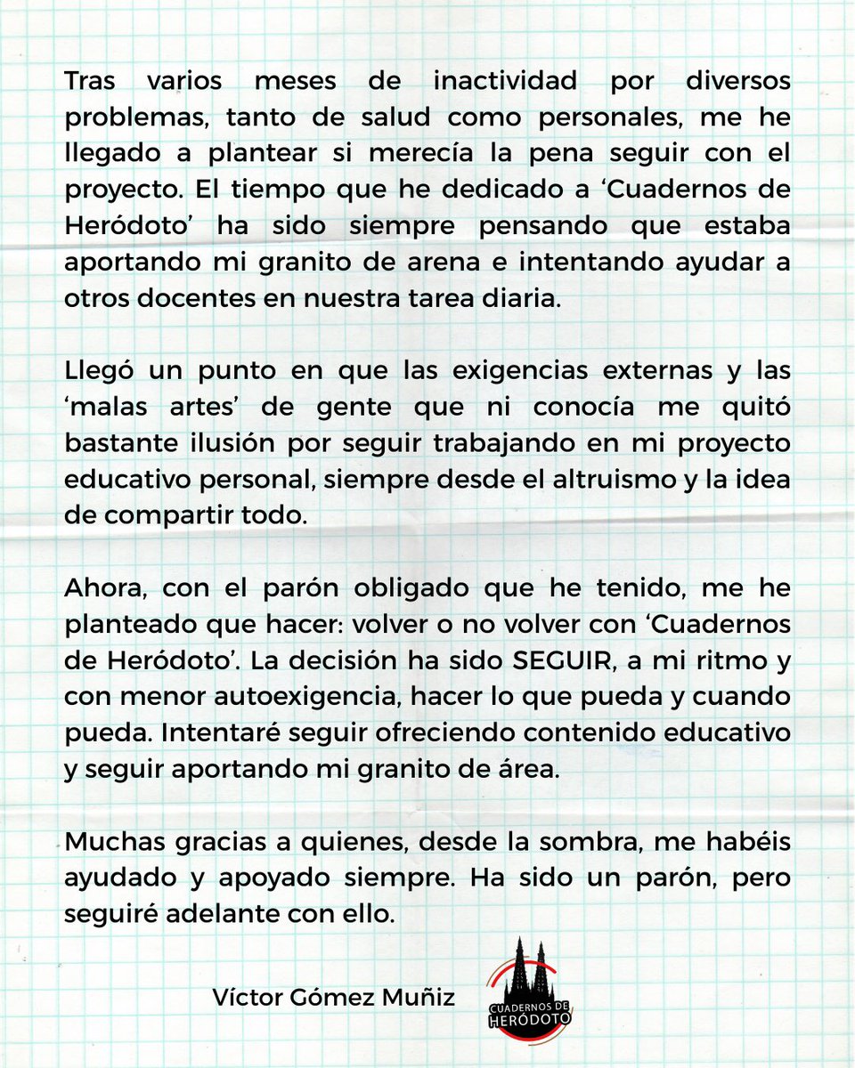 Cuadernos de Heródoto tweet media