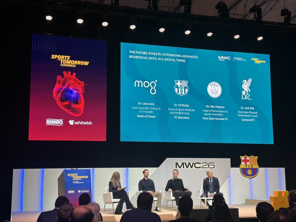madeofgenes's tweet photo. During #STC2026 at #MWC26, organized by @BarcaInnoHub and @FCBarcelona_es, we brought together a round table with @FCBarcelona_es, @lfc and @PSG_English to discuss a key shift in elite performance:

It’s no longer about collecting data, it’s about integrating it. https://t.co/7bKfK1axRE