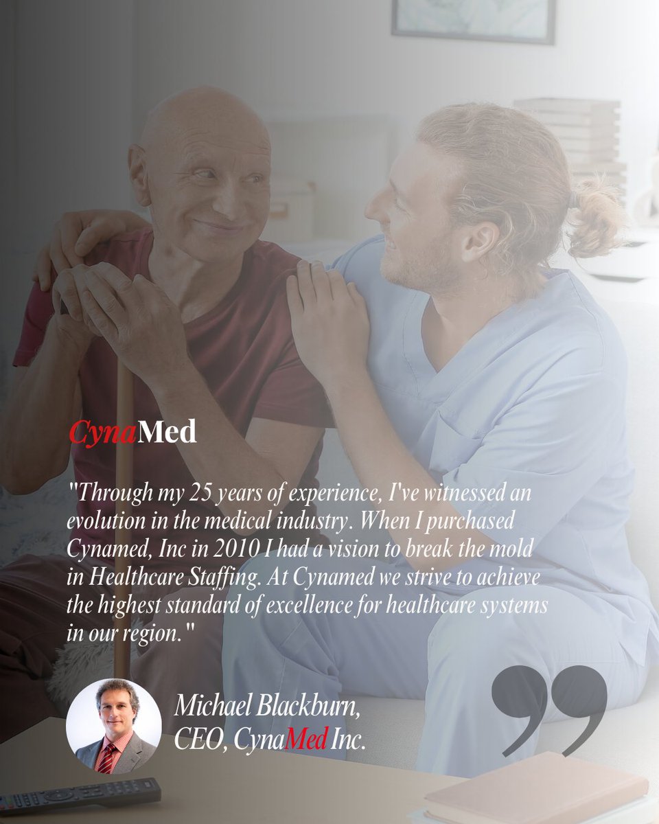 CynaMed's tweet photo. Leadership with vision. Commitment with purpose.

“At CynaMed, we strive to achieve the highest standard of excellence for healthcare systems in our region.” https://t.co/smwuUcZq8X