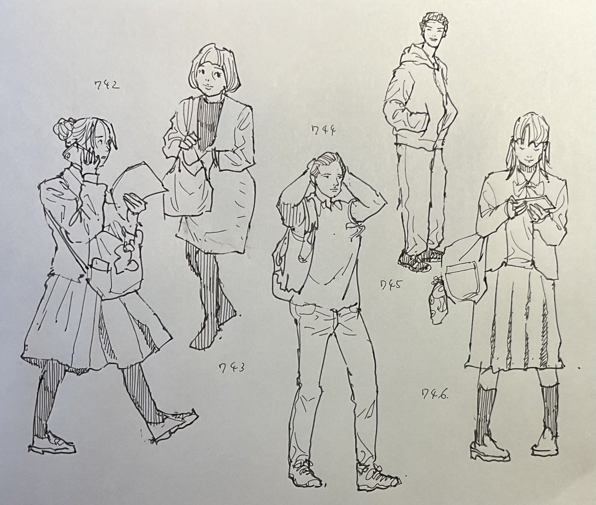 Croquis today...
再開しました。 