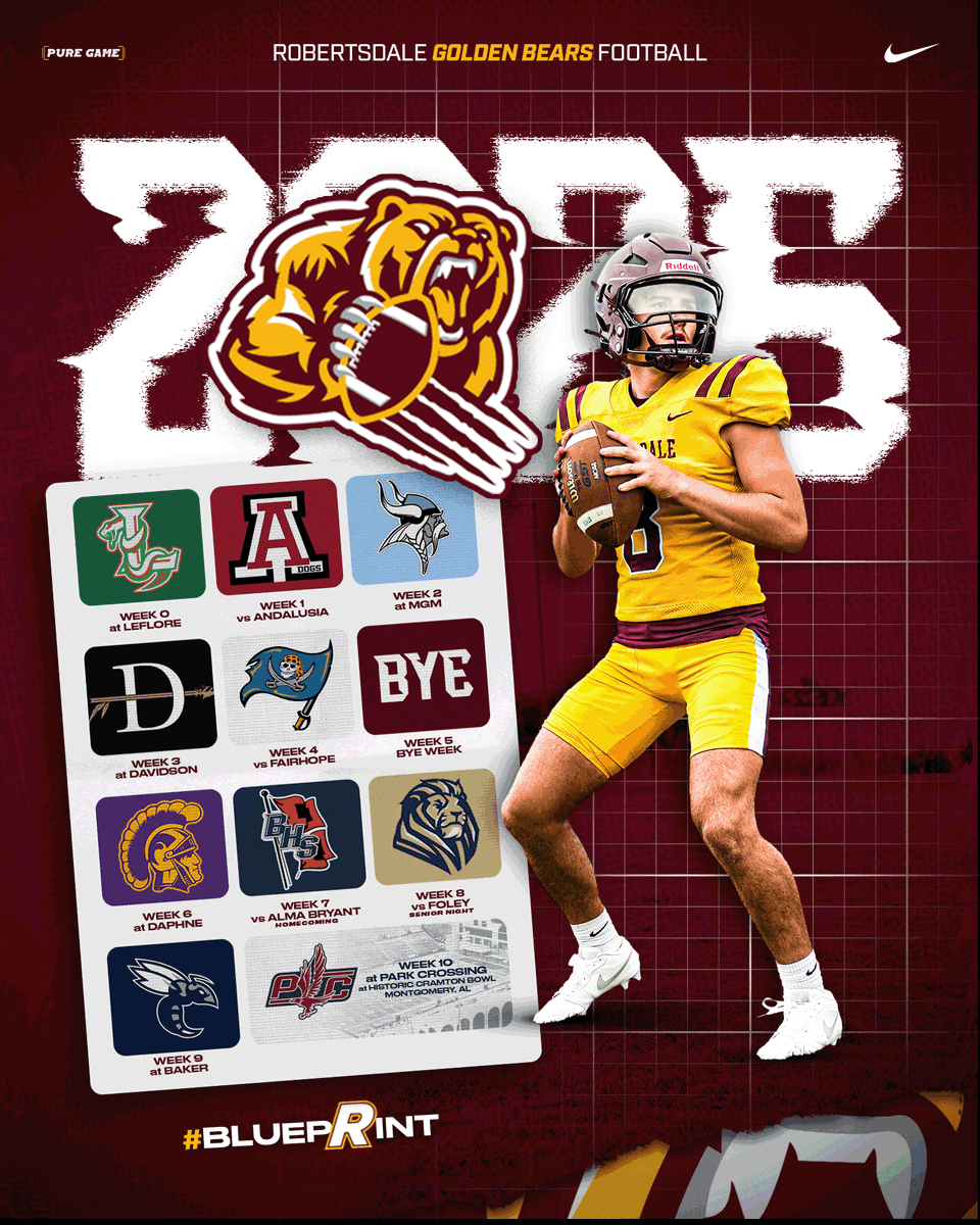 ROBERTSDALE HS GOLDEN BEAR FOOTBALL BLUEPRINT (RdaleGBFootball