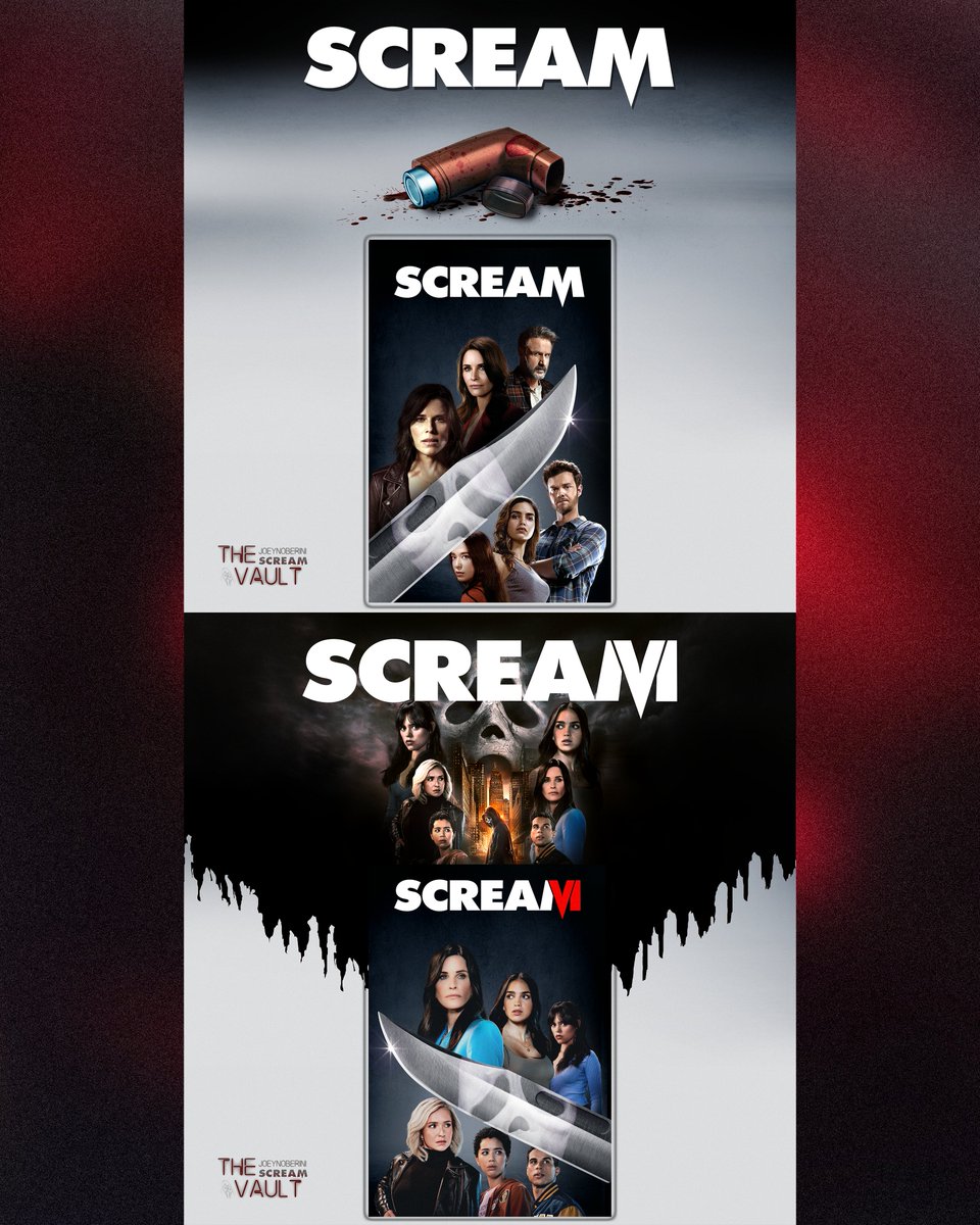 thescreamvault's tweet image. Apple has updated their franchise covers, header images, and logos for the #Scream franchise.

The inhaler has me laughing way harder than I should 🤣

#scream #scream2 #scream3 #scream4 #scream5 #scream6 #scream7