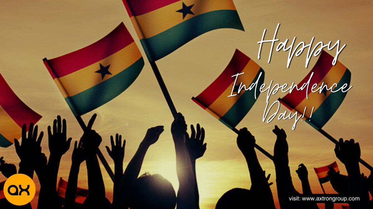 AxtronGroup's tweet photo. Happy Independence Day, Ghana 🇬🇭

Celebrating 69 years of freedom, unity, and resilience. From 1957 to today, the Black Star continues to shine as a symbol of hope and progress. Forward ever.

#Ghana #IndependenceDay #GhanaAt69 #BlackStar #ProudlyGhanaian #ForwardEver https://t.co/APBmJ6WdKl