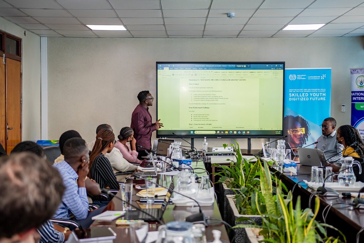 Management Trainee Rwanda On 5 March, @RwandaLabour, in partnership with @ilo , held a mid-cycle ...