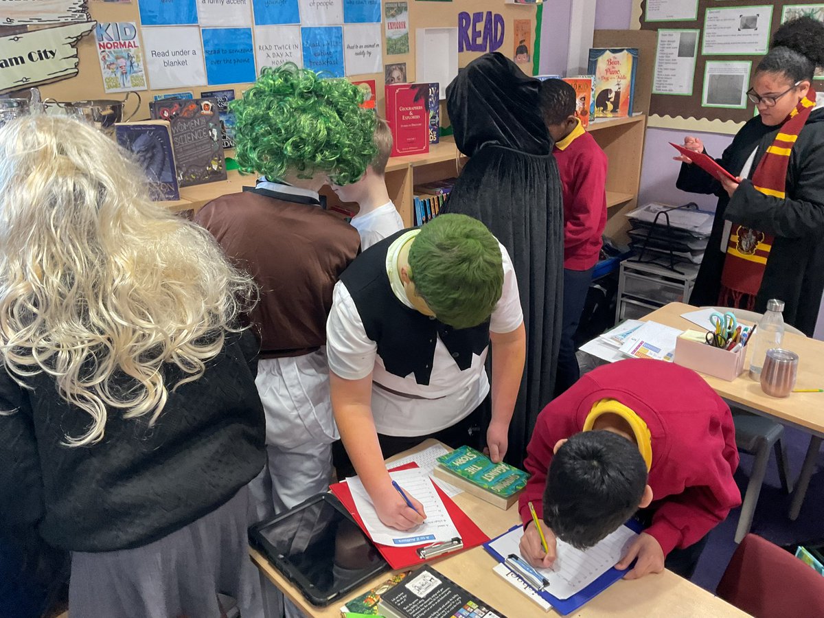 MrCStJames's tweet photo. It’s time for a game! A to Z of authors. #workdbookday @StJamesYear6 @StJamesChorley https://t.co/V8JRNJkc5C