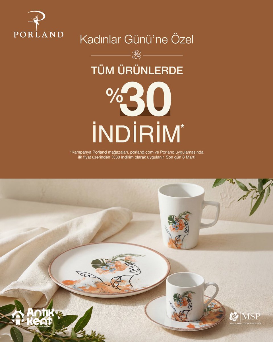 antikkentavm's tweet photo. "Geçmişle Geleceğin Buluşma Noktası" Antik Kent Yaşam Merkezi'nde, 8 Mart heyecanı tüm hızıyla devam ediyor. 

Evinizin her köşesine sanatın estetiğini ve porselenin asaletini taşımak için harika bir fırsatla karşınızdayız! https://t.co/HkCryqZOiS