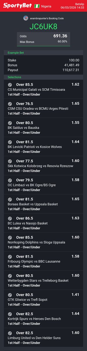 Friday  Basketball 🏀 🏀 🏀🍀🍀🍀

LEKHMK
JC6UK8

Combined 
YVETTZ

Tag me to your edits.