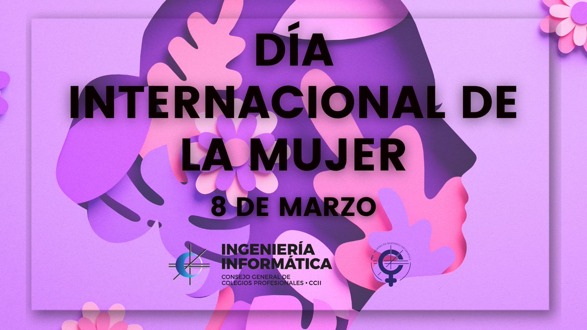🟣 Hoy es el Día internacional de las mujeres

🗣️ Como cada 8M, alzamos la voz para reivindicar una profesión más igualitaria y reducir la brecha de género en nuestro sector

👉 Os animamos a seguir los perfiles de <a href="/MujeresEnII/">Mujeres en Ingeniería Informática</a> quienes realizan una excelsa labor de visibilización