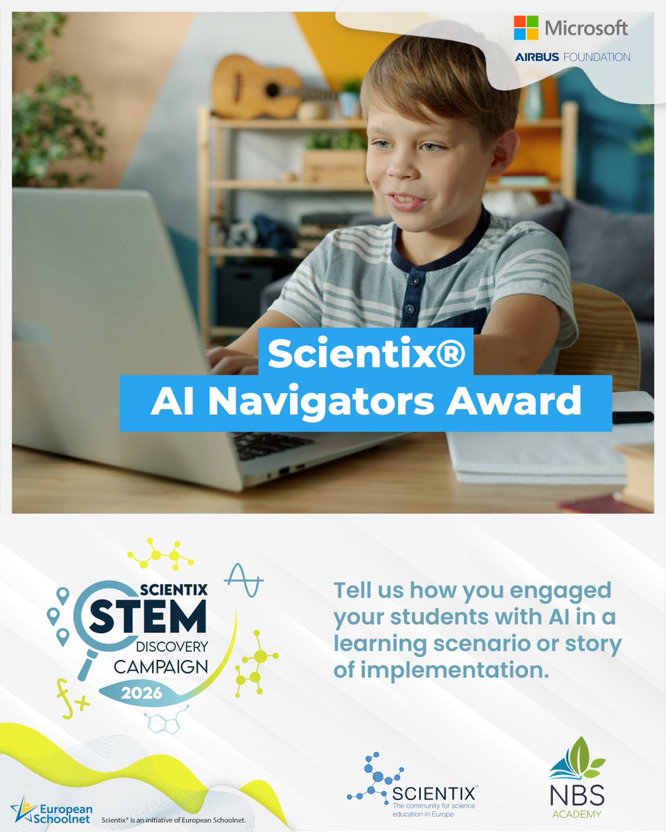 Scientix tweet media