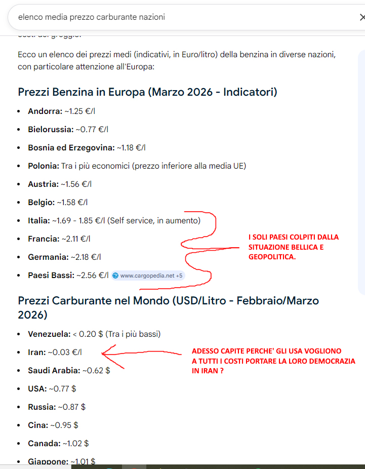 GiulioConte79's tweet photo. POST MUTO.
#GUERRAMEDIOORIENTE #USA #PetrolDieselPrice https://t.co/Zh1rSPJiBe