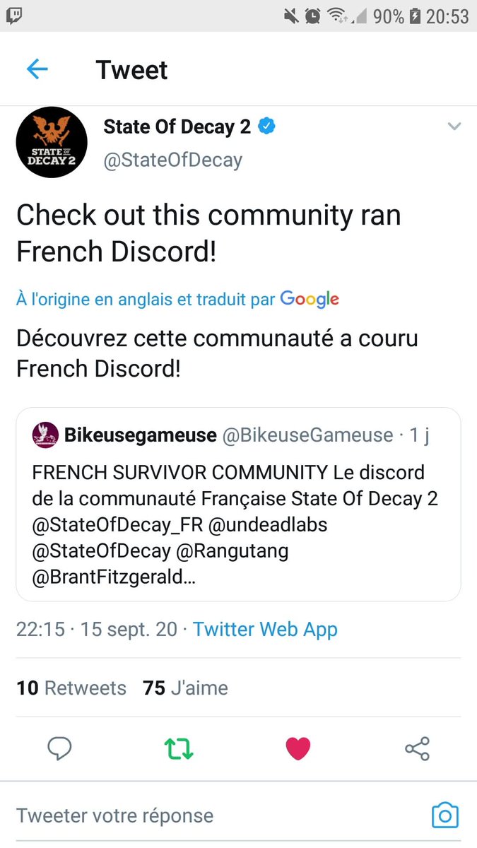 Serinityfr's tweet photo. Bonjour à tous @everyone 
J'espère que vous allez bien ?
Je viens de retrouver ça 😊
Celà fait 5 ans maintenant 💖
Merci @undeadlabs @StateOfDecay https://t.co/gPw16y8lTl