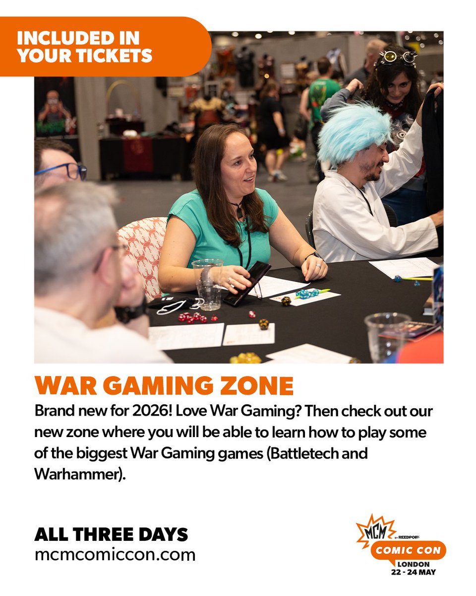 MCM Comic Con tweet media