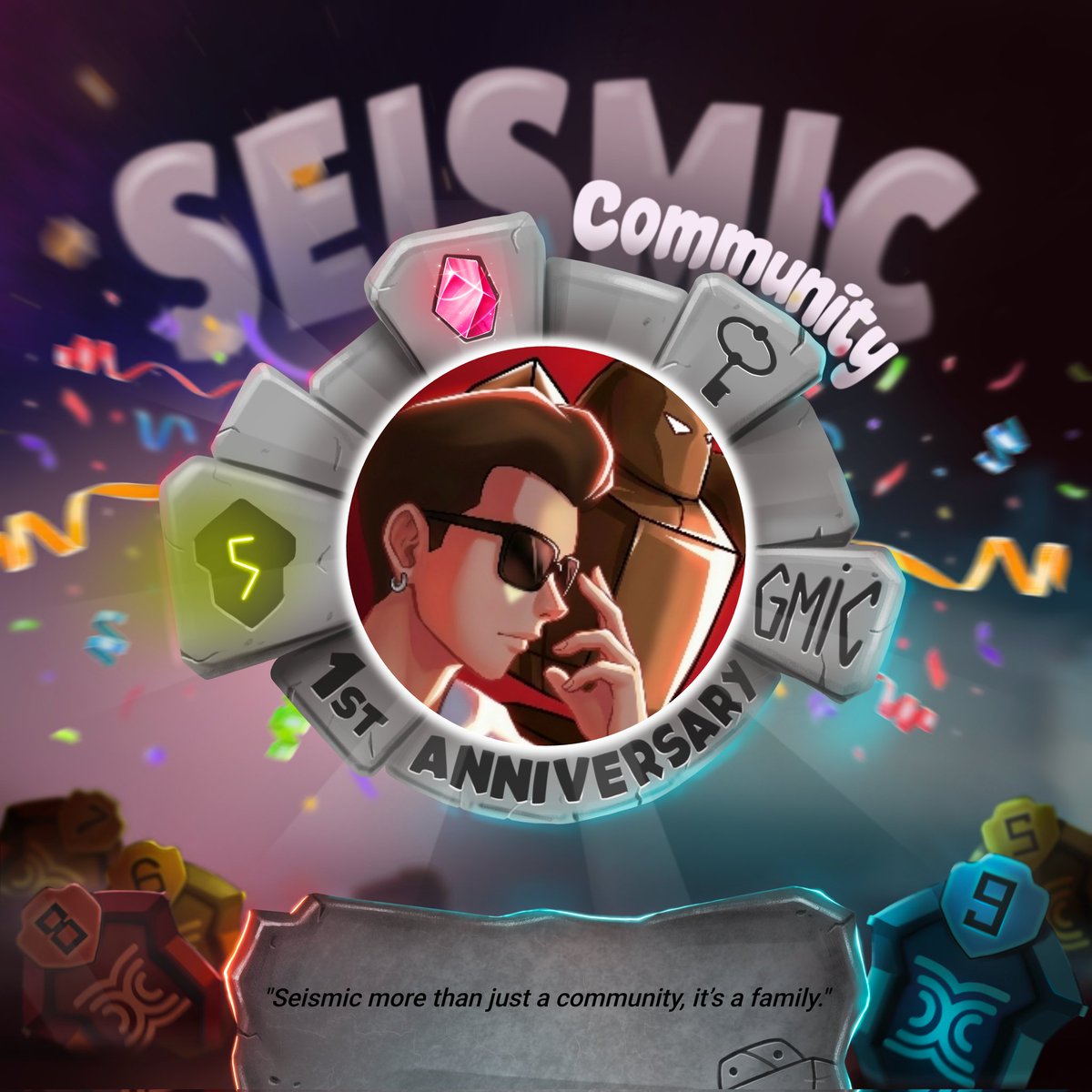 More than just a community, it’s a family.

​Happy 1st Anniversary, <a href="/SeismicSys/">Seismic</a>! Thank you for the memories and the bonds we’ve built.