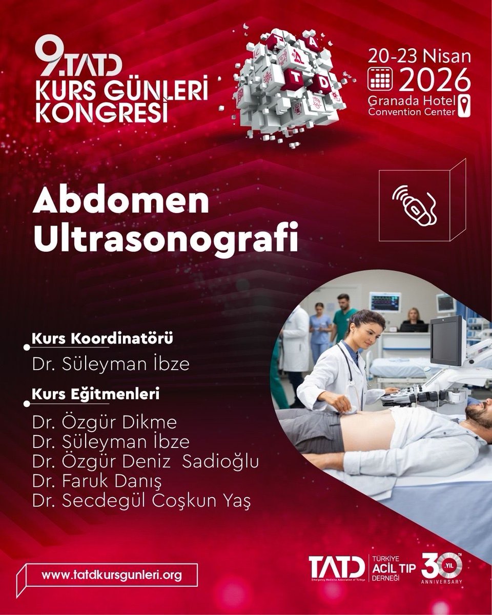 Türkiye Acil Tıp Derneği - TATD (EMAT) tweet media