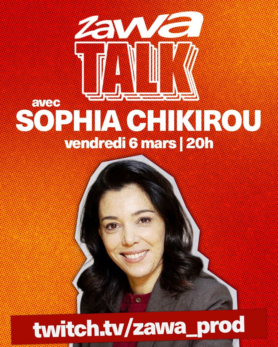 raaz404's tweet photo. ZAWA TALK avec SOPHIA CHIKIROU la FUTURE MAIRE de PARIS !

https://t.co/06QEQ7gEje https://t.co/J8Z0jK2n6v