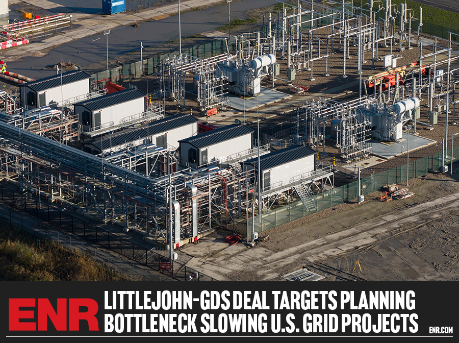 ENRnews's tweet image. A new partnership between Littlejohn &amp;amp; Co and GDS Associates is targeting an upstream choke point in transmission delivery. 
🔎ENR breaks down the deal and the infrastructure implications.
➡️LINK: brnw.ch/21x0wBg
#EnergyTransition #PowerGrid