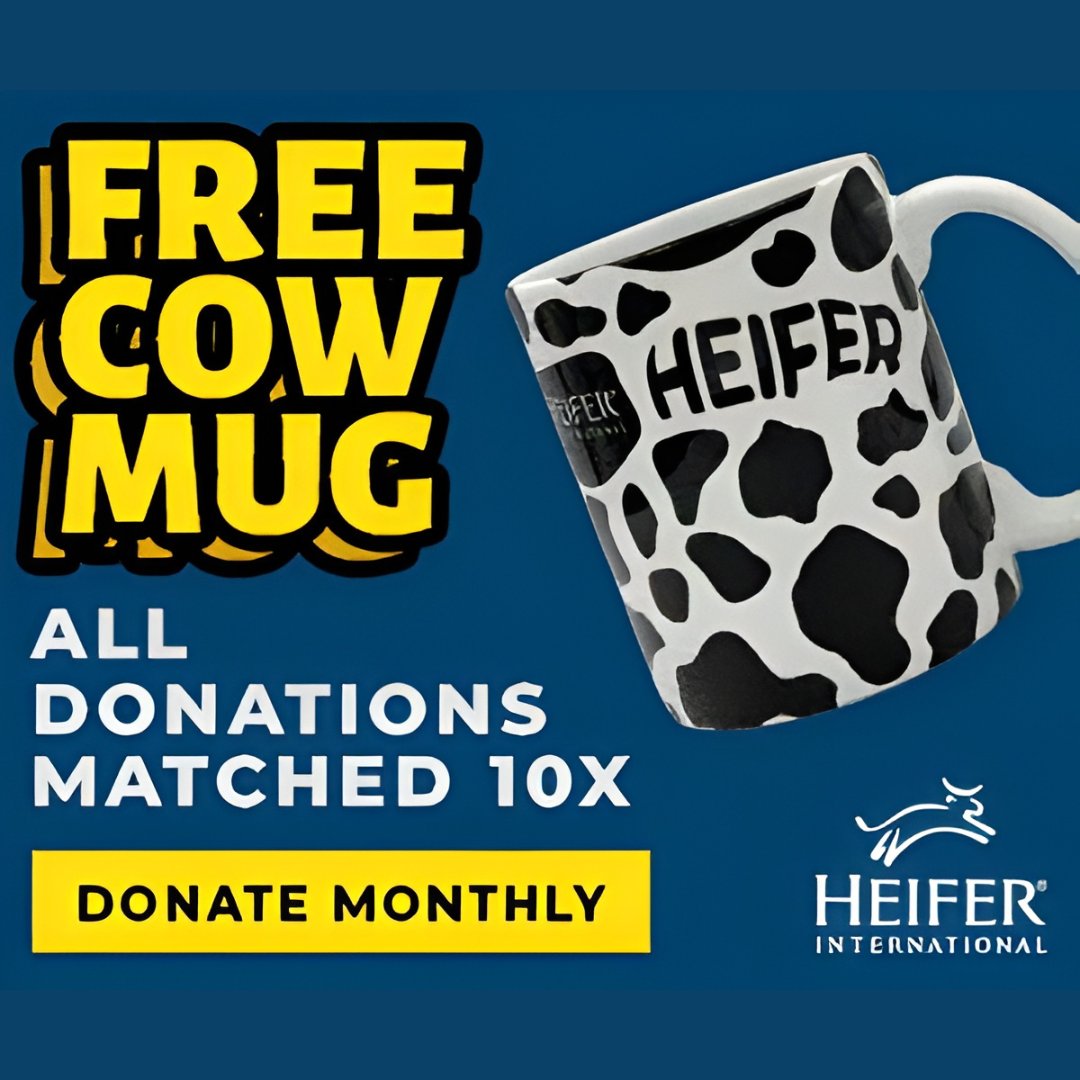Heifer International tweet media