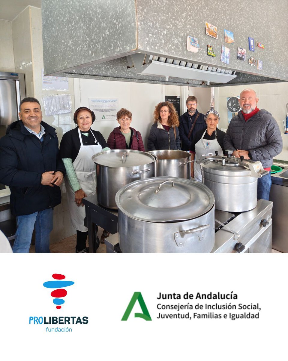 FProlibertas's tweet photo. El 24 de febrero recibimos al personal técnico de la Delegación de Córdoba de @igualdadandalucia 💚🤍  Agradecemos su visita y apoyo. Gracias a esta colaboración ofrecemos un almuerzo y una cena diaria a las personas más vulnerables. 💪🍽️🤝 https://t.co/OQPZacWncw