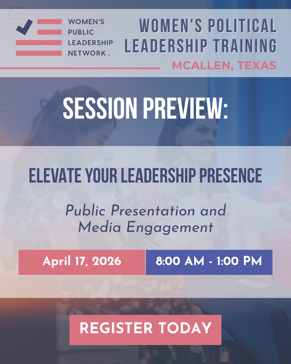 Women's Public Leadership Network tweet media