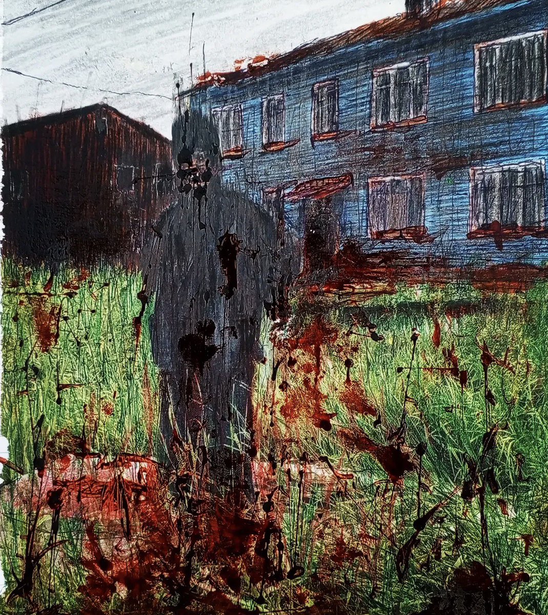 Toprağın çağrısına kulak veren hevesle
Bir gölge yürür içinde solgun bir mahşerle.

Gece siyah bir peçe gibi yüzünü örterken
Tuzlu bir ter damlası süzülür göğsünden.

İnce kokusuyla meltem değil bu esen
Taze ölmüşün ruhudur sızan son nefesinden.