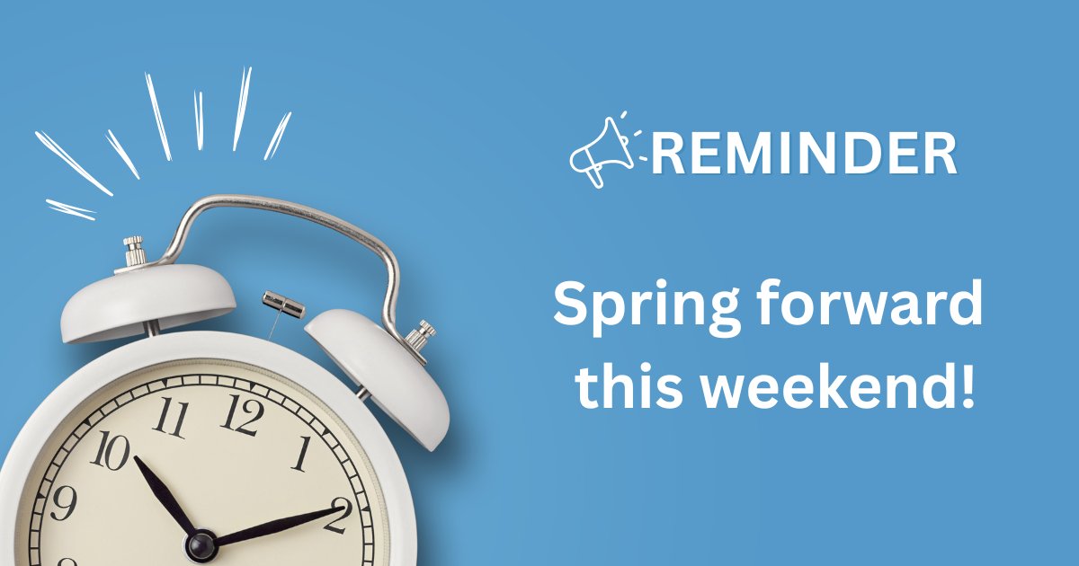CarInsPro's tweet photo. Daylight Saving Time begins on Sunday, March 8th, which means Monday afternoon naps will be in order for many of us! The good news amid all of that lost sleep? We will get an extra hour of light at the end of the day. As winter comes to a close, that’s something worth cheering! https://t.co/NEgemzpxjc