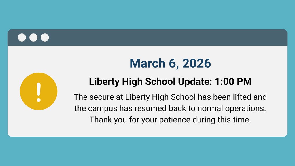 Liberty High School tweet media