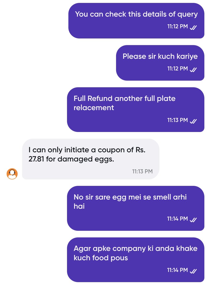 suvhra_roy's tweet photo. Order id : 231785997183432

Swiggy has scam me 173 order Eggs.

And all egg is rotten, bad smell on all egg , no one egg to eat.
@instamart_it @Swiggy @SwiggyTech @fooddeptgoi @fssaiindia @FCI_India 

This scammer @harshamjty a run this scam https://t.co/Rl2pDzHpIA