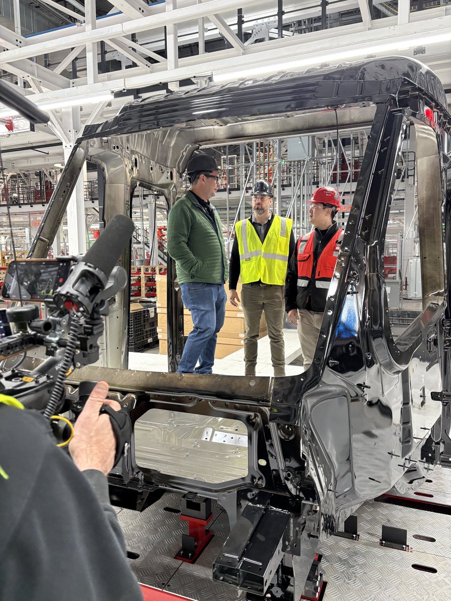 Tesla Semi on production line