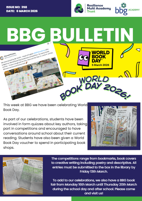 Very happy to be able to share this week's BBG Bulletin. Have a lovely weekend, #TeamBBG💙💚💙
tinyurl.com/TeamBBG358