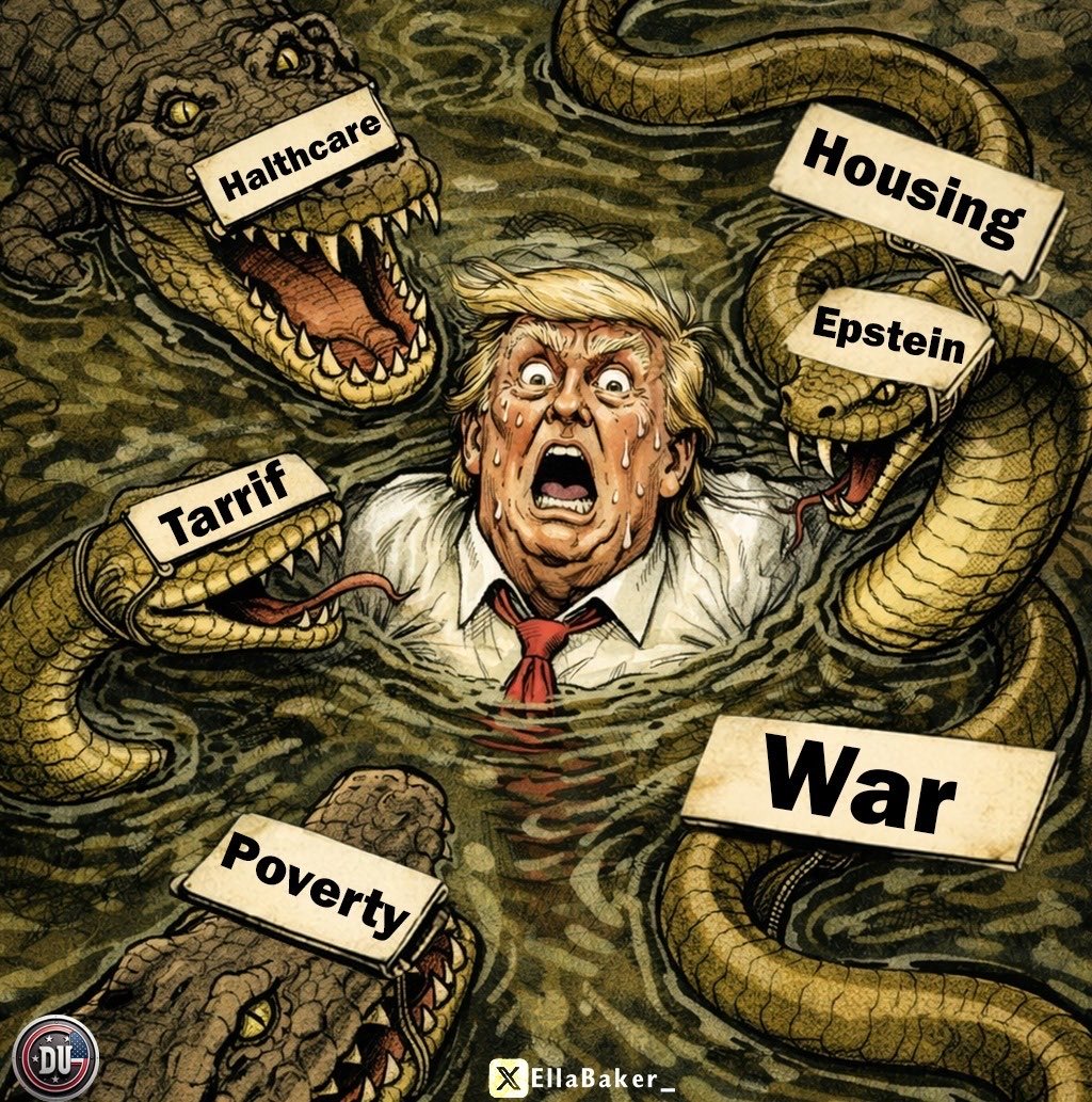 fcretired's tweet image. #DV1 #DemsUnited
#IFB

So, we’re at a war of choice
tRumps war, because he had a FEELING

Here’s his AfterFart on this
matter

He says
THEY MAY RETALIATE
Causing American casualties
Doesn’t
that make you all warm and fuzzy⁉️

When
do WE call this treasonous
What
more MUST he do⁉️