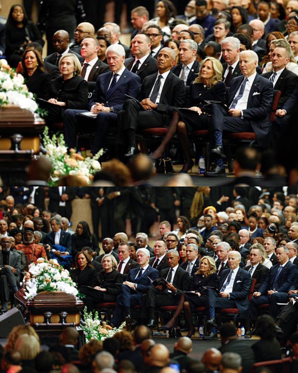 President Joe Biden, Dr. Jill Biden, President Barack Obama, President Bill Clinton, Hillary Clin...