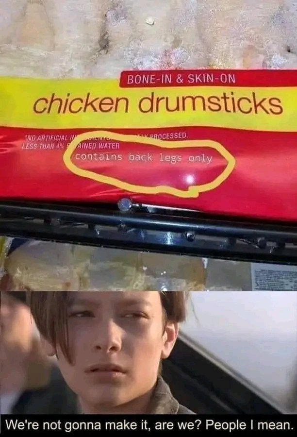 What?🤔🤔🤔how many legs does a chicken have
