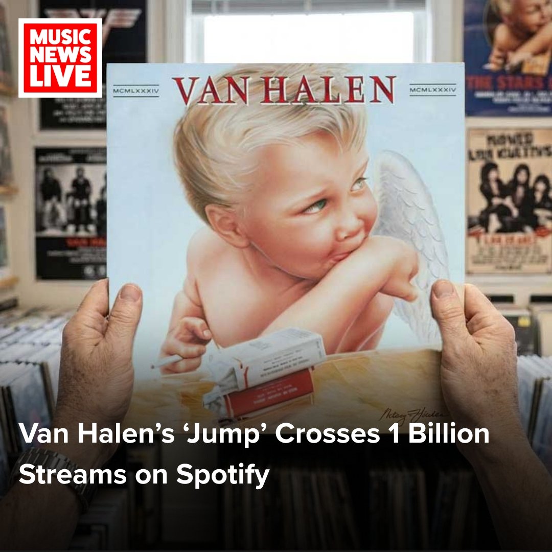 Van Halen's “Jump” has officially surpassed one billion streams on Spotify, cementing the 1984 anthem's status as one of the most enduring rock songs ever recorded: axs.tv/news-story/van…