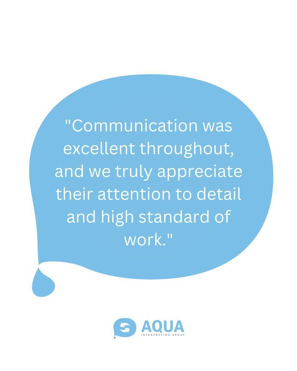 Aqua Interpreting Group tweet media