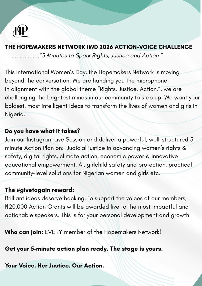 HopeMakersNetwork tweet media