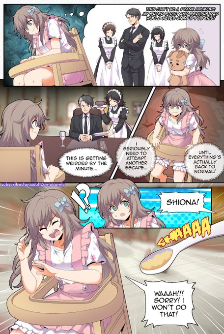 The Princess Is a Baby - Chapter 1 Page 32. Feeding time! Consider to waddle to our Sub$cribeAdult to read up to page 200+ pages of fun!