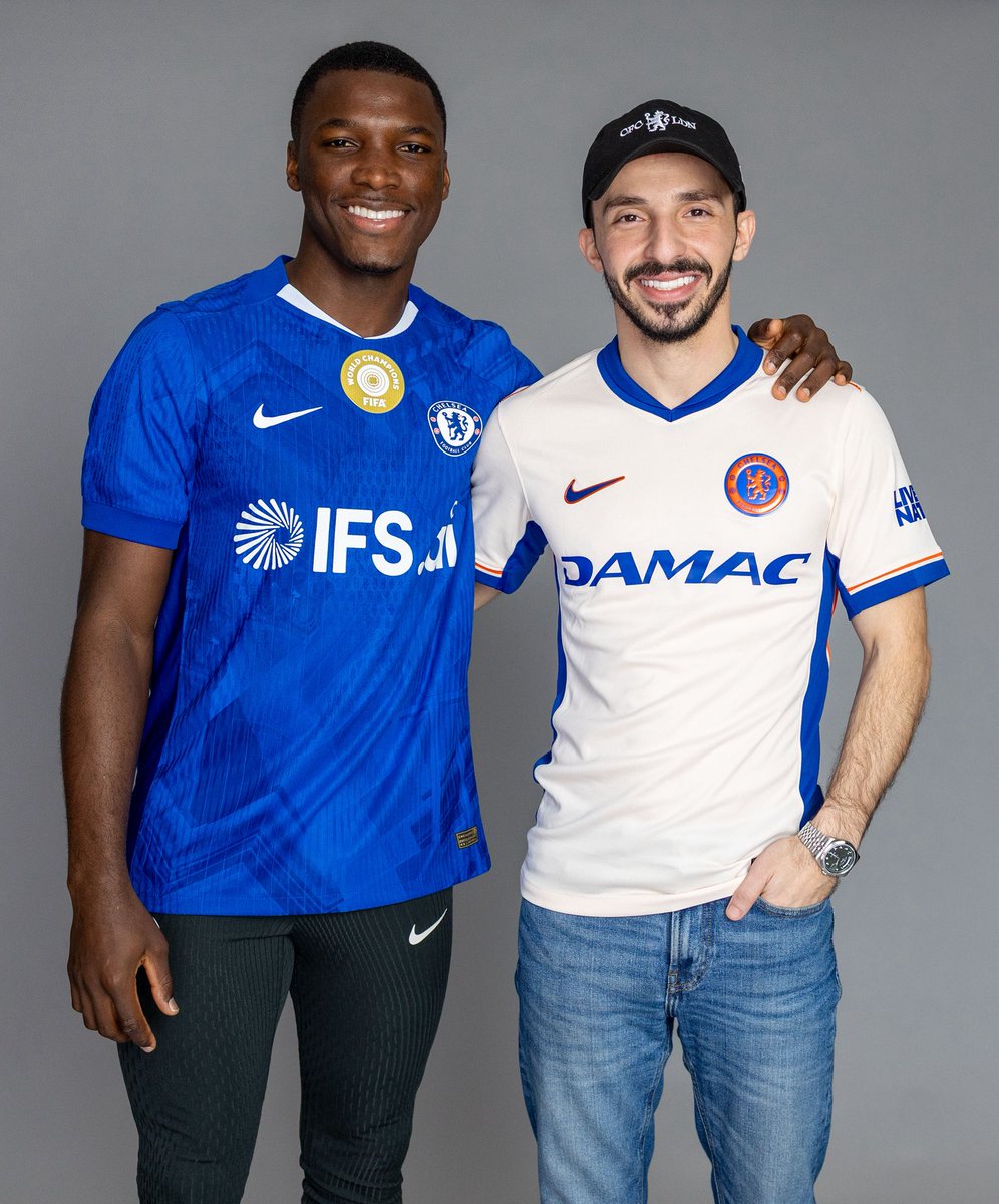 With our partners and the icons of <a href="/ChelseaFC/">Chelsea FC</a>!

#DAMAC #ChelseaFC