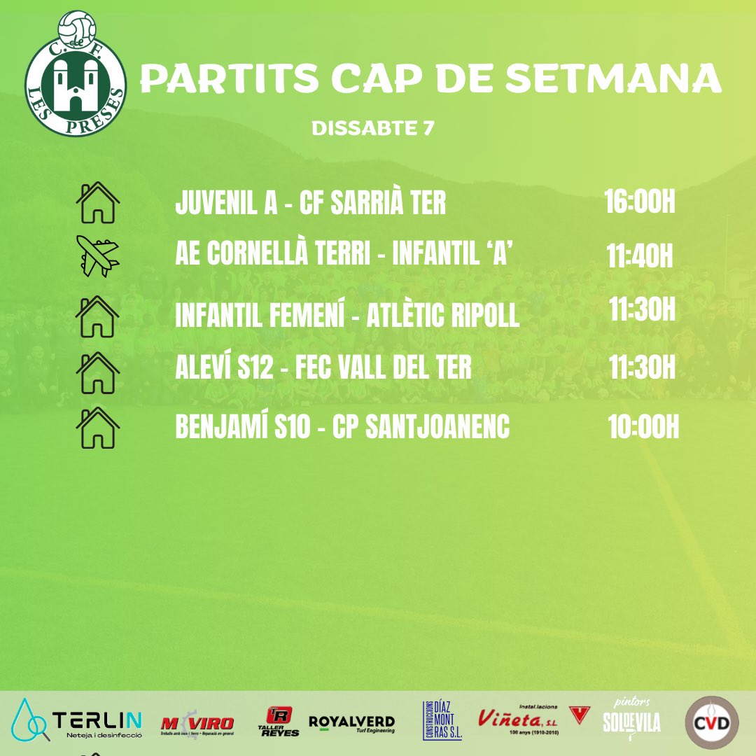 CF Les Preses tweet media