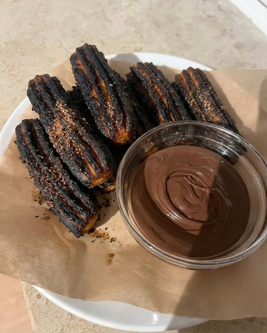 andersonburak's tweet photo. Amigos españoles, hice churros en casa qué pinta tienen? 😋 https://t.co/556dgoieTZ