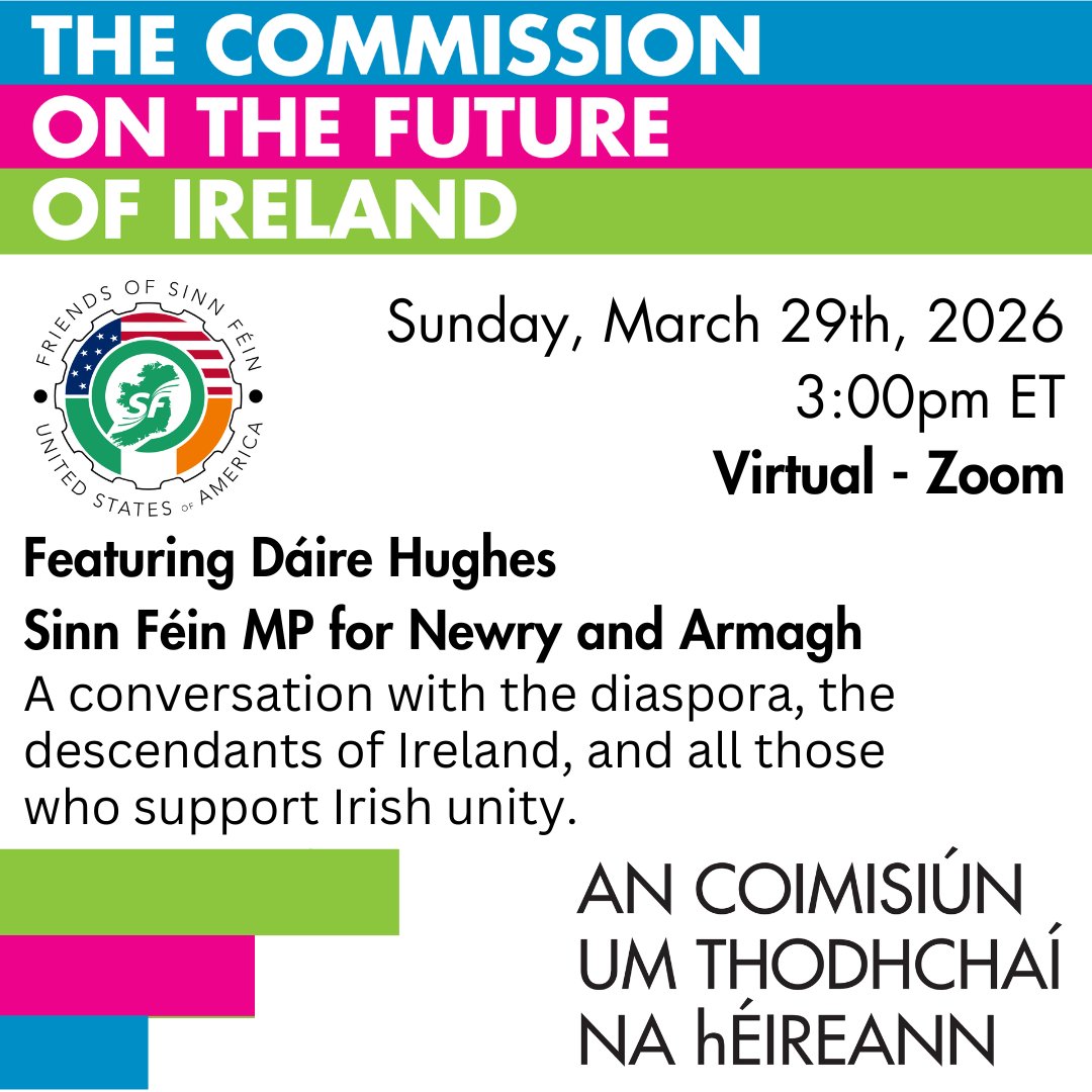 Friends of Sinn Féin USA tweet media