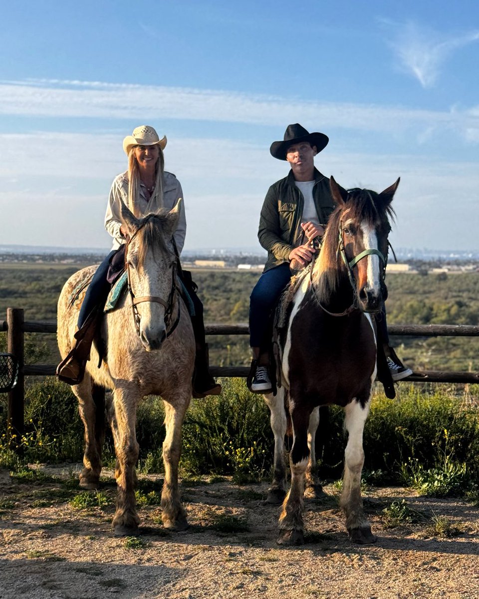 Tried something completely different for a meeting this week - so different I felt I had to post about it.

A friend and colleague I've known for years. 
No conference room. 
No agenda. 
Just open trails, cowboy hats, and 90mins on horseback.

We still talked life and work. 
But