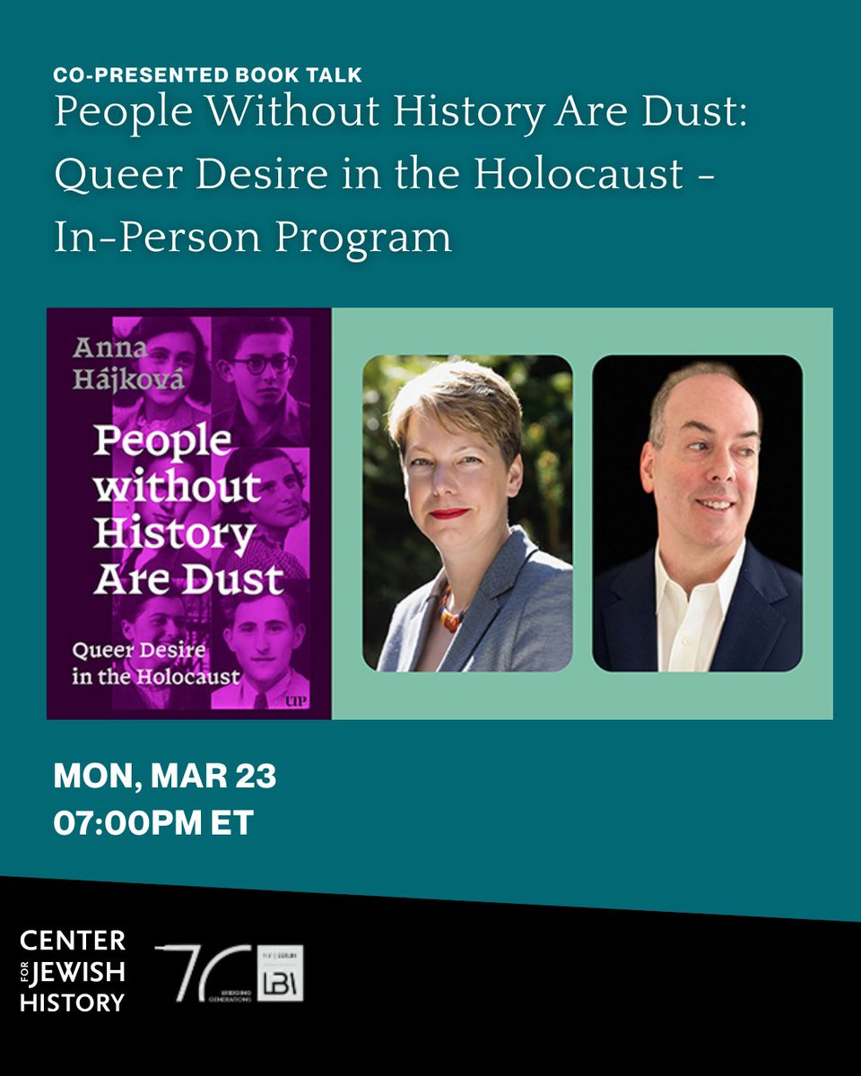 Center for Jewish History tweet media