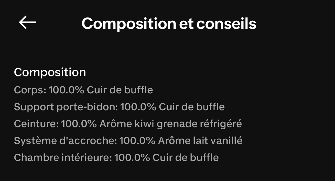 Slov4s's tweet photo. Bonjour @Decathlon . Il me semble que la composition de votre tente Arpenaz 5.2 sur votre application est moins vegan qu'il n'y paraît.
Par contre, existe-t-elle dans d'autre parfum? https://t.co/1ldSyX8Rtj