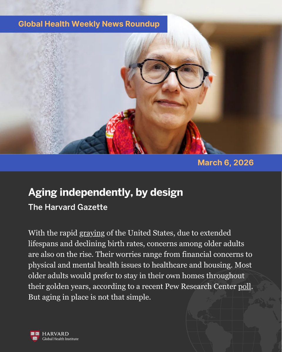 HarvardGlobalHealthInstitute tweet media