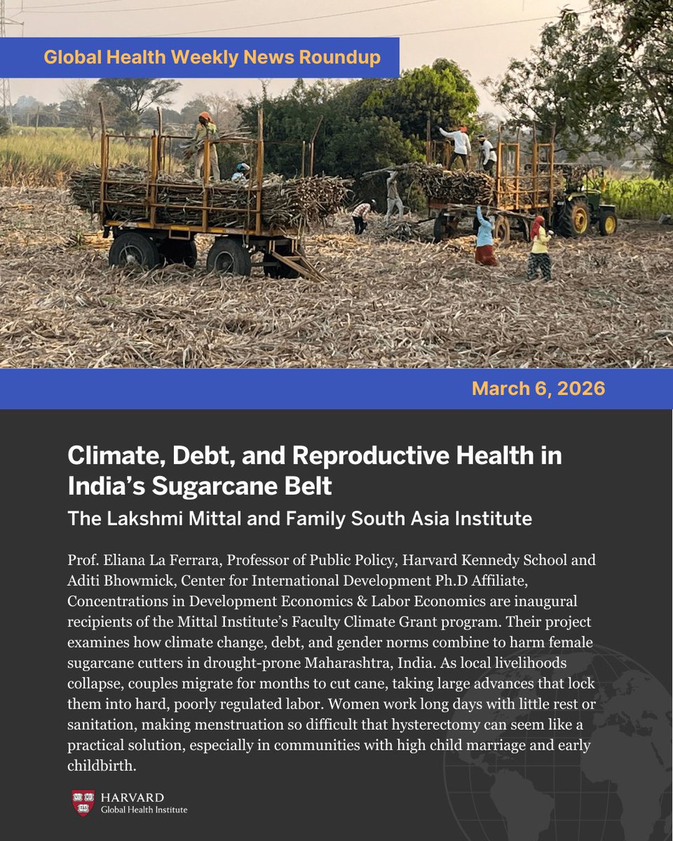 HarvardGlobalHealthInstitute tweet media