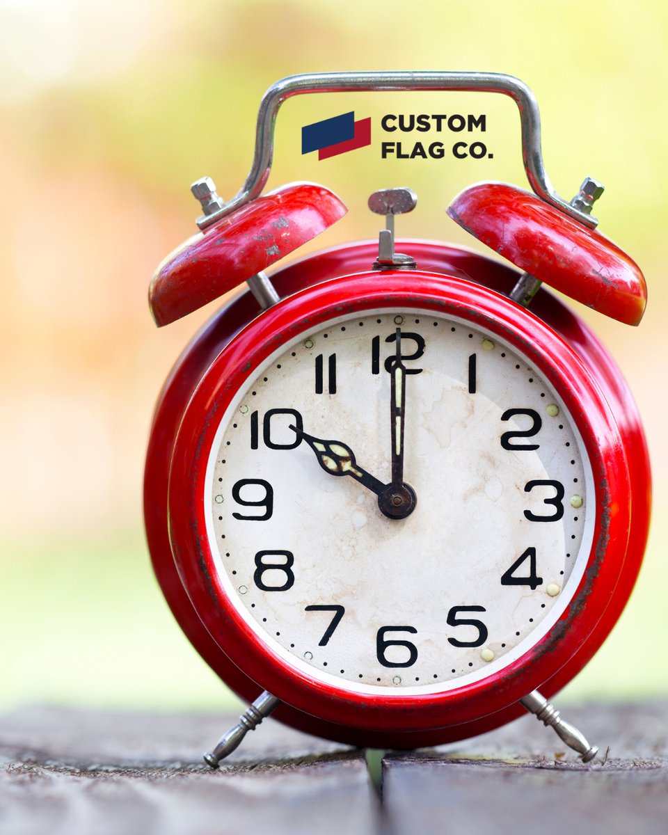 CustomFlag's tweet photo. Don’t forget to spring forward this weekend and set your clocks ahead one hour for Daylight Saving Time.

https://t.co/jQIkqRHGs6
Phone: 303-431-1117 https://t.co/7wLwowdD3y