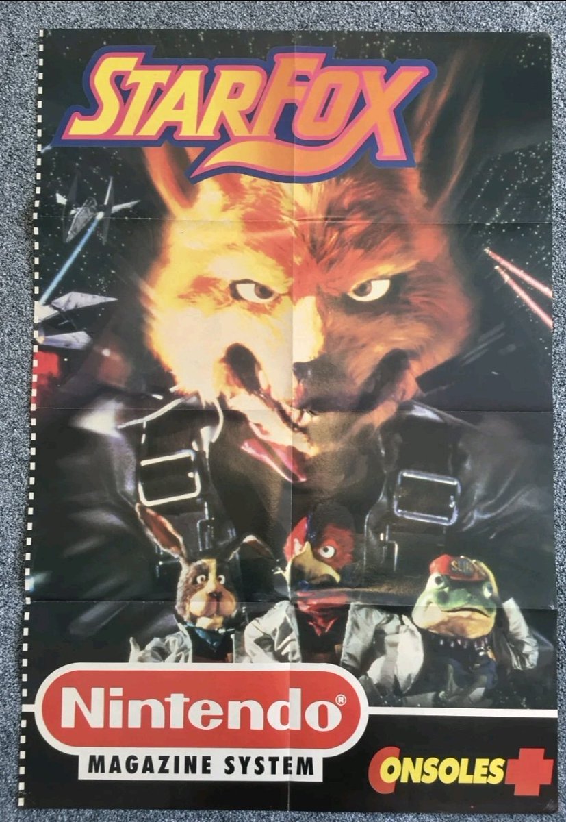 AndrossSF0's tweet image. A Nintendo Magazine System/Consoles ad for the Snes Star Fox, featuring a promo art for the game. Credit to Qwert for sharing the pic.

#starfox #snes #supernintendo #Nintendo