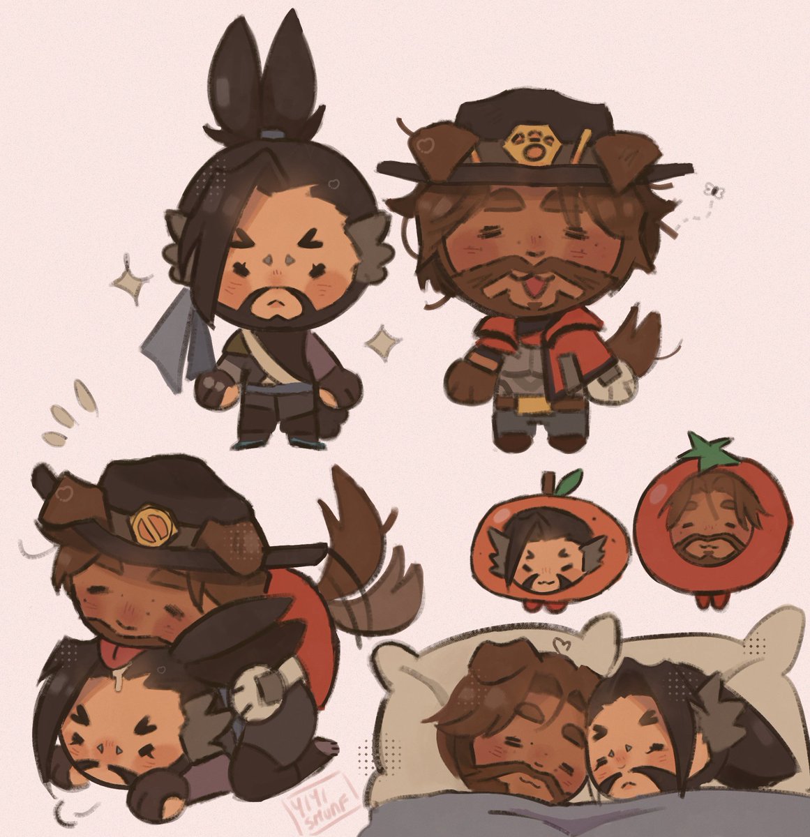 srry I’ve been busy lately but here’s a chibi yeehan as an apology #yeehan