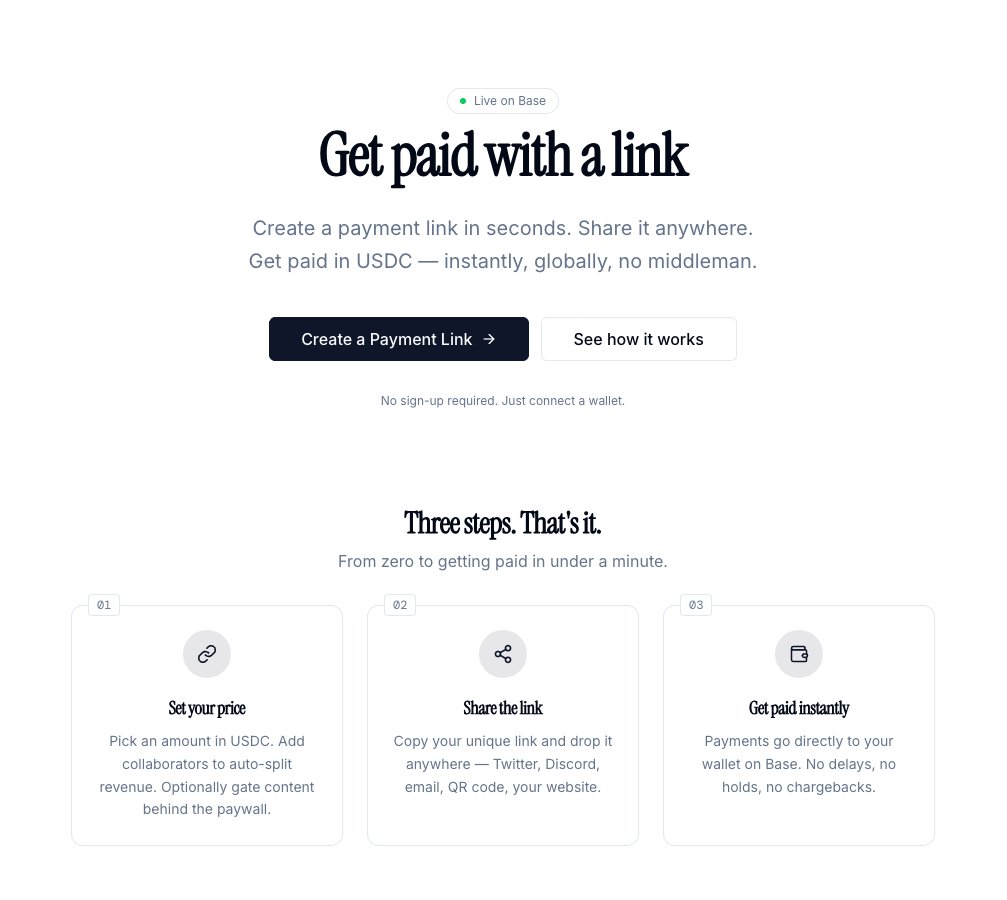 1. create link 2. share link 3. get paid 21 dot cash (available as an ...