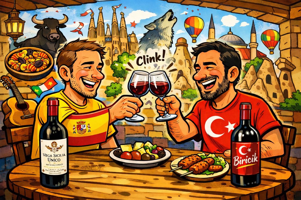 İspanyol kardeşlerime bu de benden gelsin❤️❤️❤️
#SpainTurkey #Tuerkiyeİspanya #SpainwithTurkey #Spain